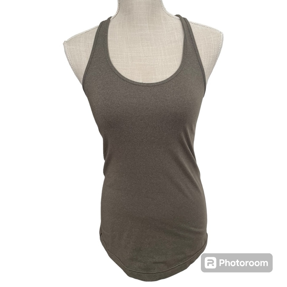 Lululemon Cool Racerback Heathered Deep Camo Size 6